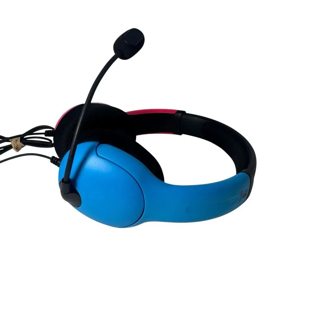 PDP Airlite Wired Headset For Nintendo Switch Red Blue Fast Shipping